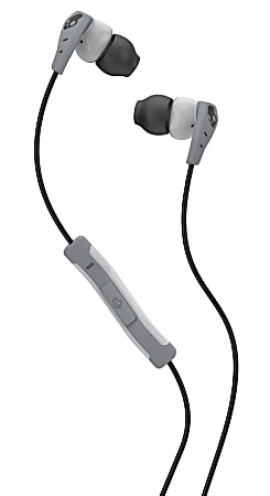 Skullcandy® Method Earbud Headphones, Gray